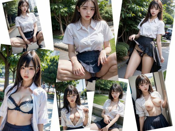 サンプル画像6:催●アプリを使って女子校生と野外SEX(ぽちっとゆめぶくろ) [d_403333]