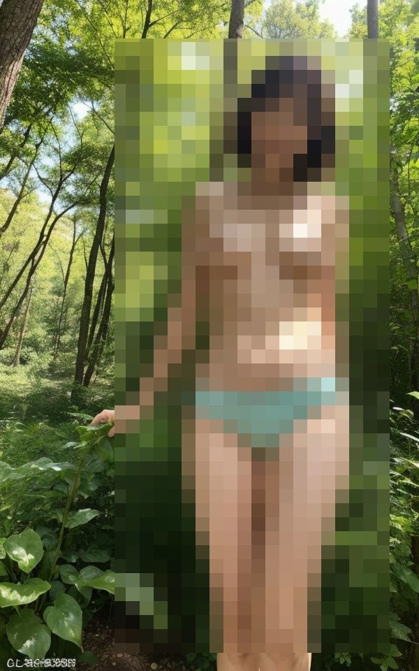 サンプル画像5:職場にいるパートの奥様と森へ出かけ野外でヤった(YATTA) [d_403343]