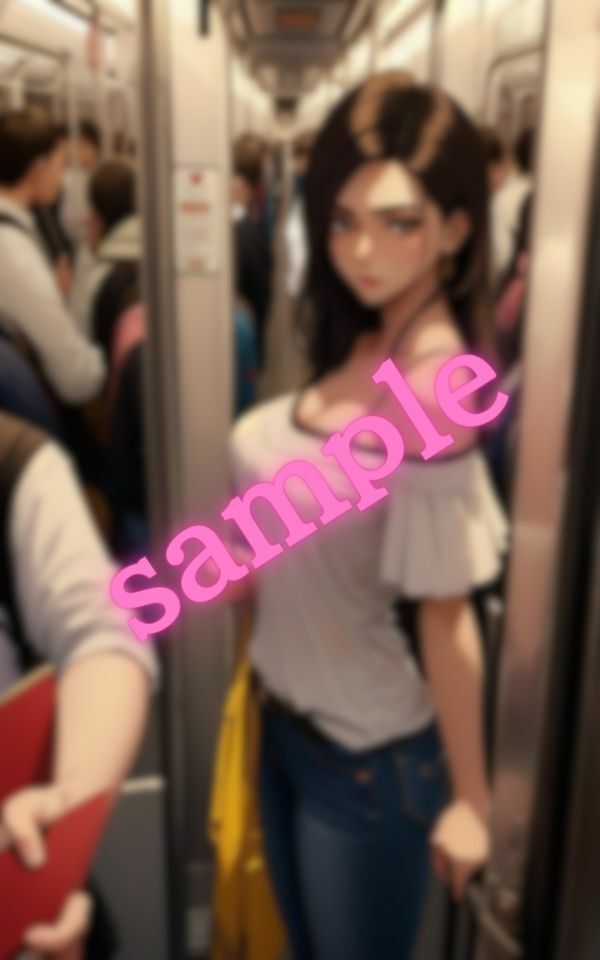 サンプル画像6:隣のギャルが上着を脱いで誘惑してきた(変態女子) [d_403359]