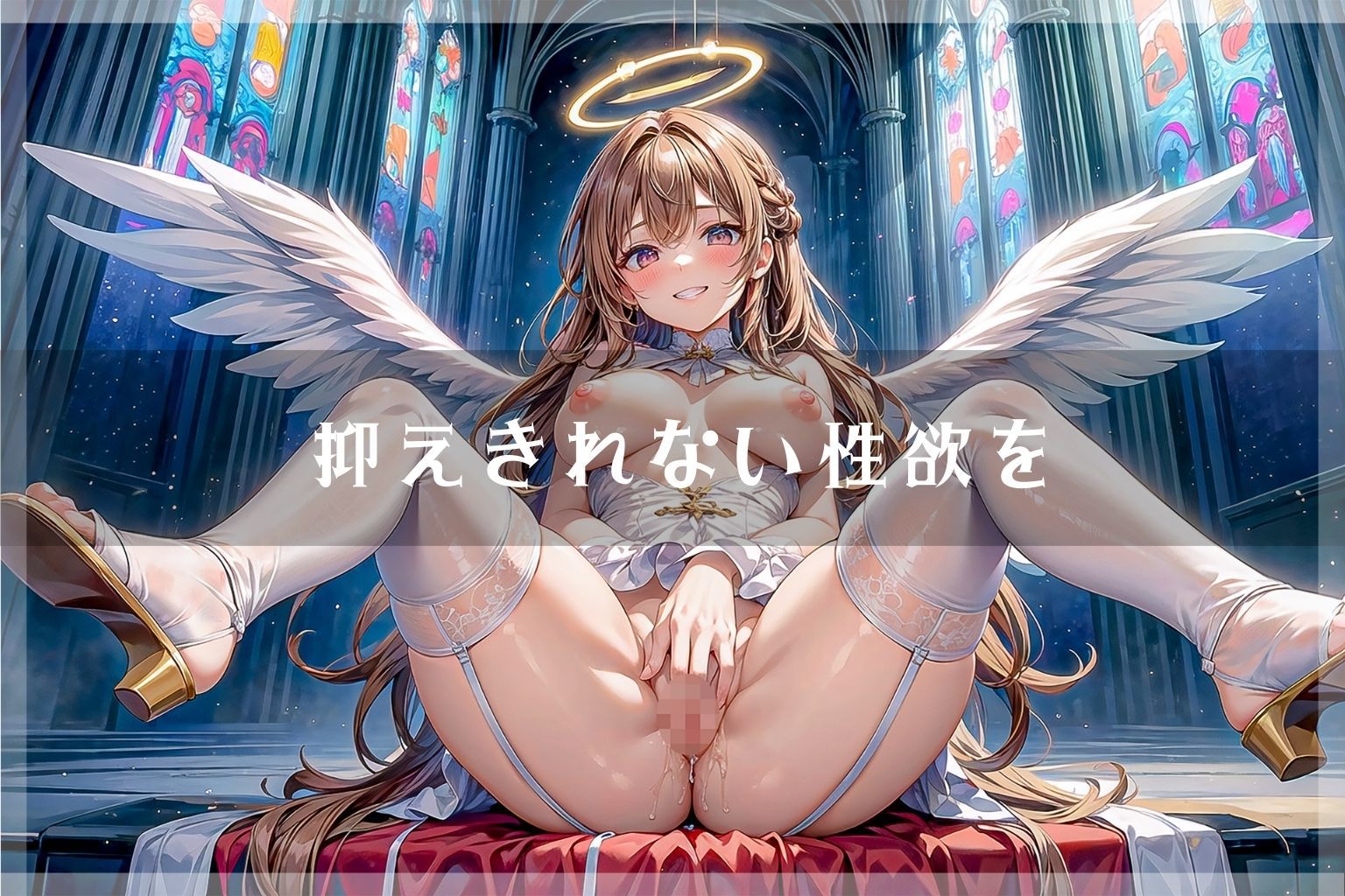 サンプル画像4:えっち大好き！むちゅむちゅ天使ちゃん(えいあいどぉる) [d_403372]