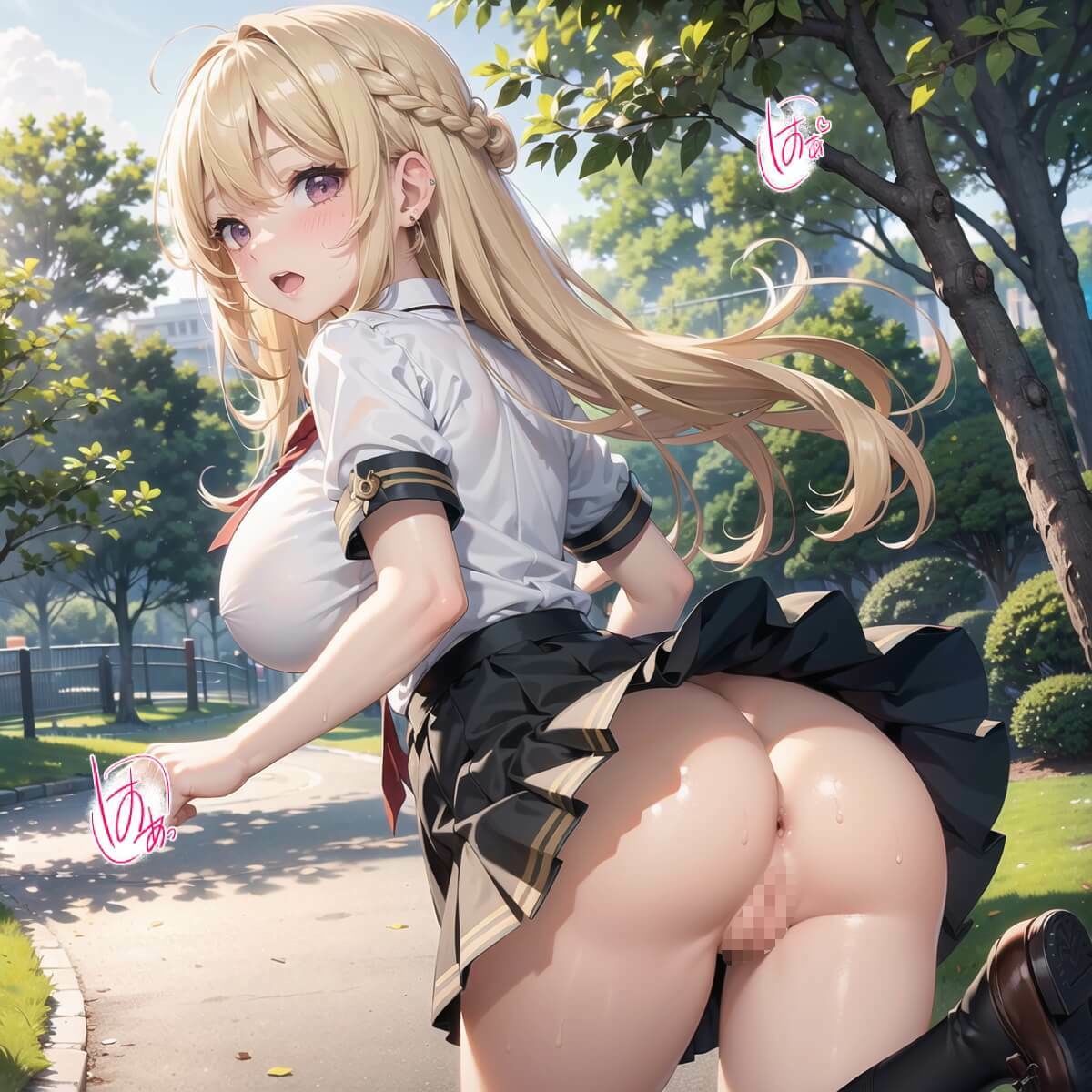 サンプル画像4:お外で中出し美少女捕獲2【豪華CG340枚収録】(エメラルドの館) [d_403399]