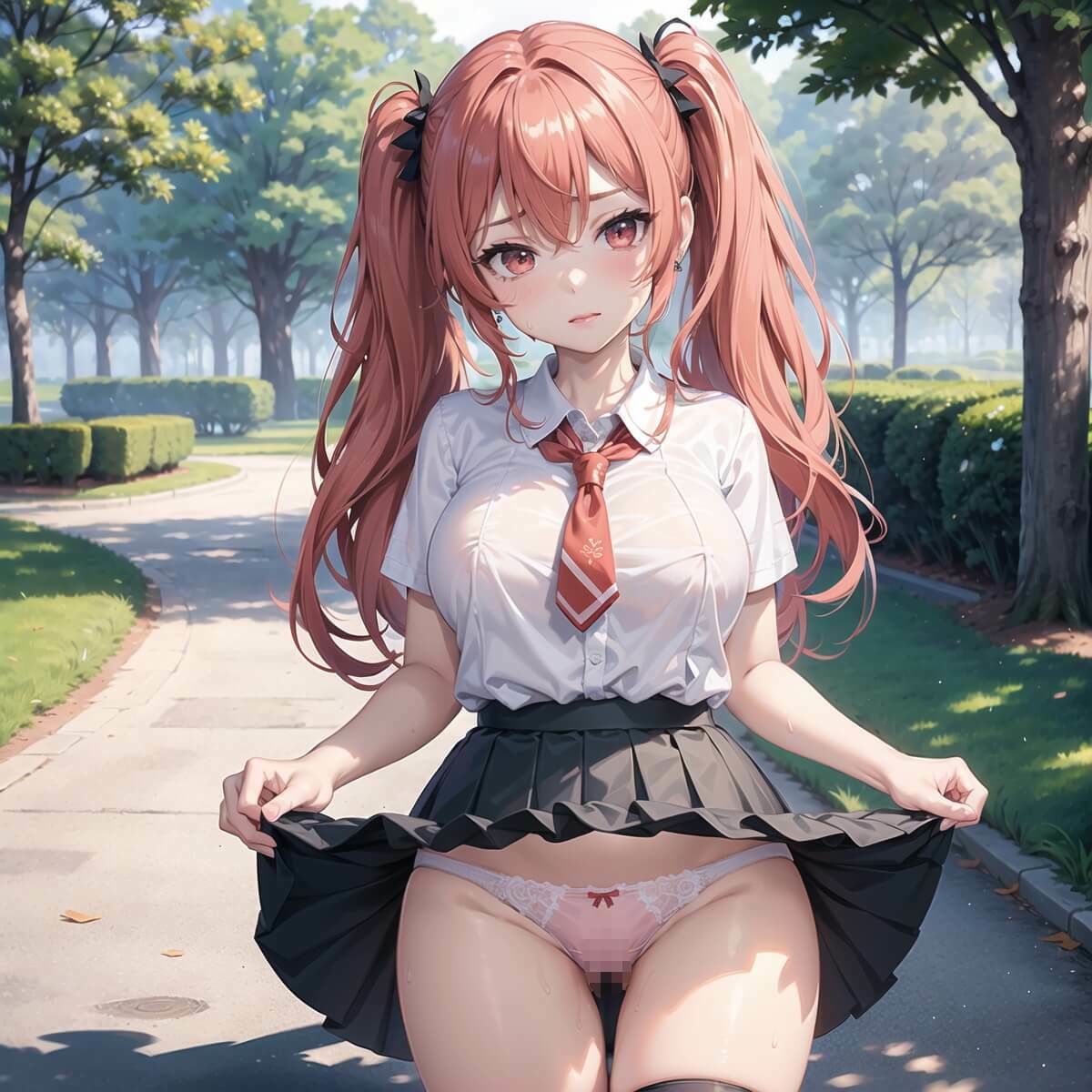 サンプル画像6:お外で中出し美少女捕獲3【豪華CG340枚収録】(エメラルドの館) [d_403405]