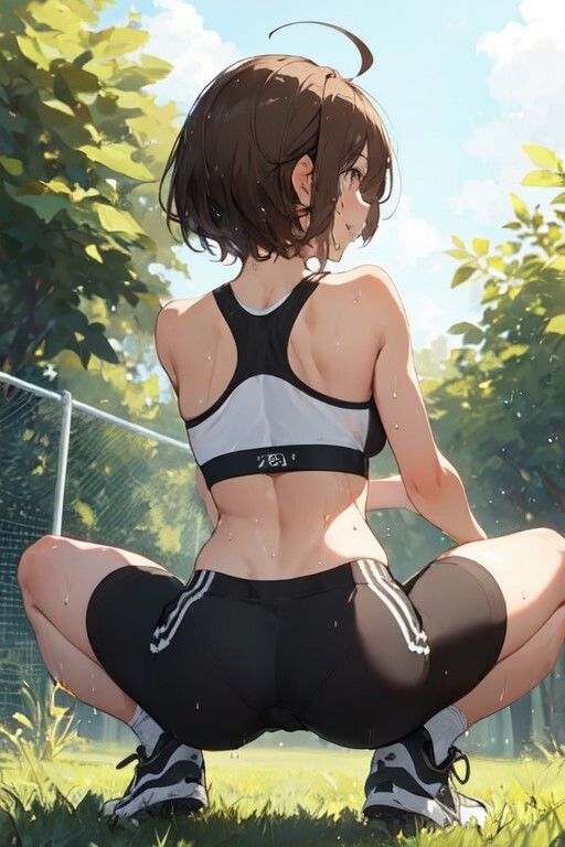 サンプル画像4:スポーツ少女のえっちな画像(ニワトリドリーム(ニワドリ)) [d_403440]