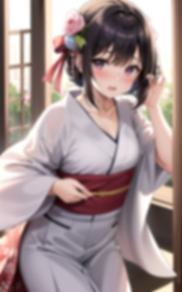 サンプル画像4:関西の新地の若女将(深淵AI秘宝館) [d_403522]