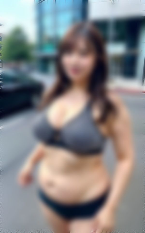 サンプル画像1:デブ散歩〜新時代は下着で散歩198人〜(妄想激アツCLUB) [d_403534]