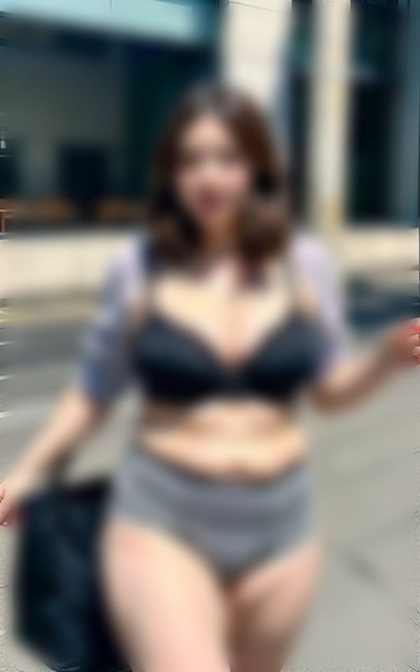 サンプル画像2:デブ散歩〜新時代は下着で散歩198人〜(妄想激アツCLUB) [d_403534]