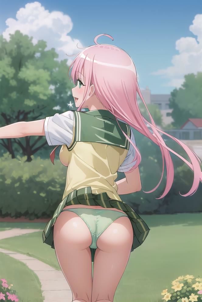 サンプル画像3:【ラ〇と西〇寺にお願いしてみた】 「To L〇VEる -と〇ぶる」ラ〇と西〇寺のイラスト・CG集 ＃2(美女の小指) [d_403538]