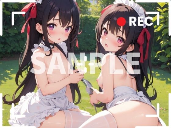 サンプル画像4:ロリハーレムパラダイス撮影会 〜水着・メイド・ナース編〜(your diary) [d_403566]