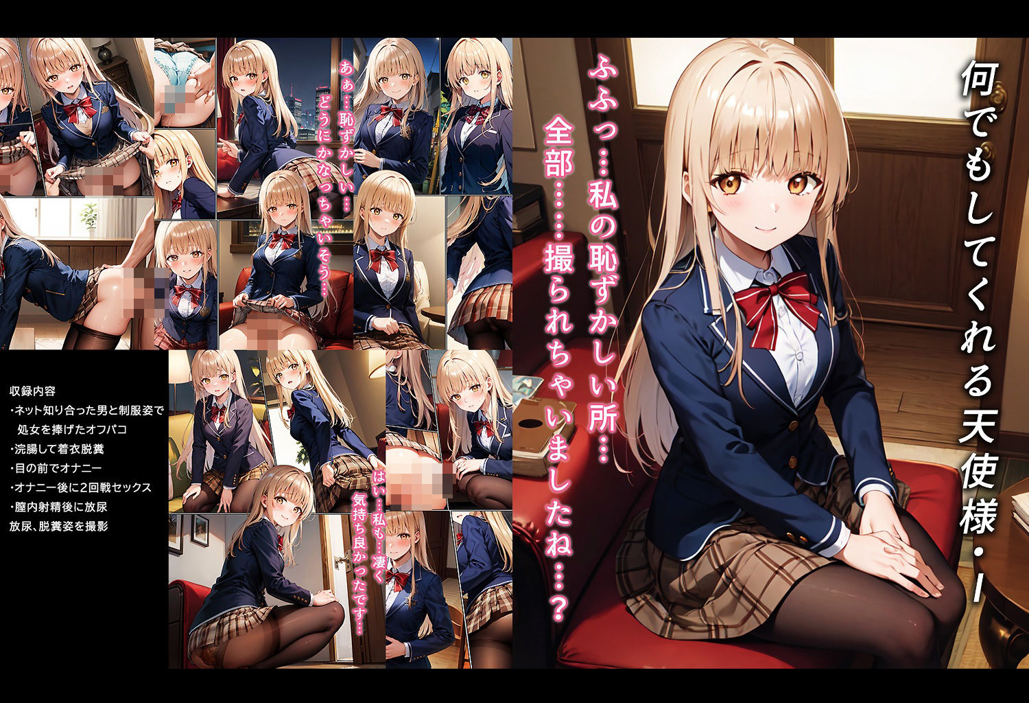 サンプル画像1:何でもしてくれる天使様(もっさんズいんく) [d_403623]