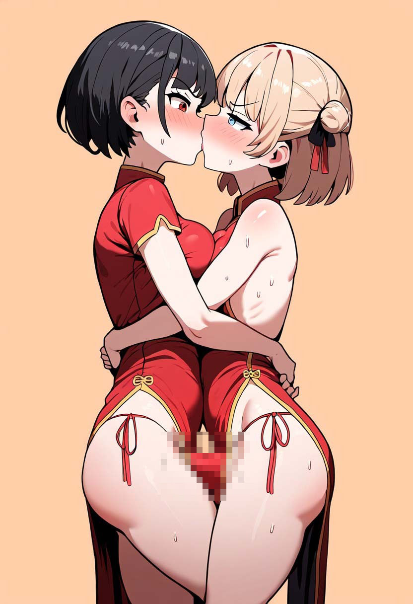 サンプル画像5:イカせ合いレズバトル 〜ふたなり編〜(レズバトル書房) [d_403641]