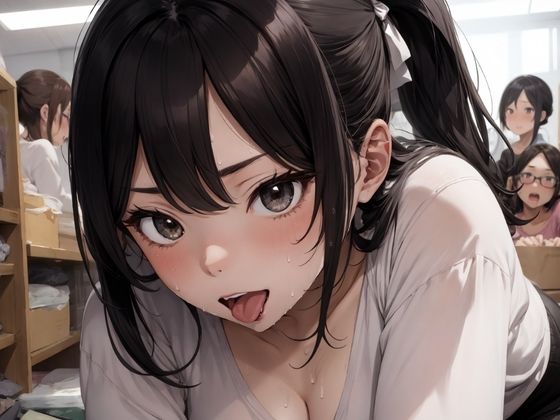 サンプル画像2:いつもは皆が働く会社で…エロすぎる女上司、同僚、先輩、後輩OLとこっそりハメまくる(キラキラ☆ギャラリー) [d_403742]