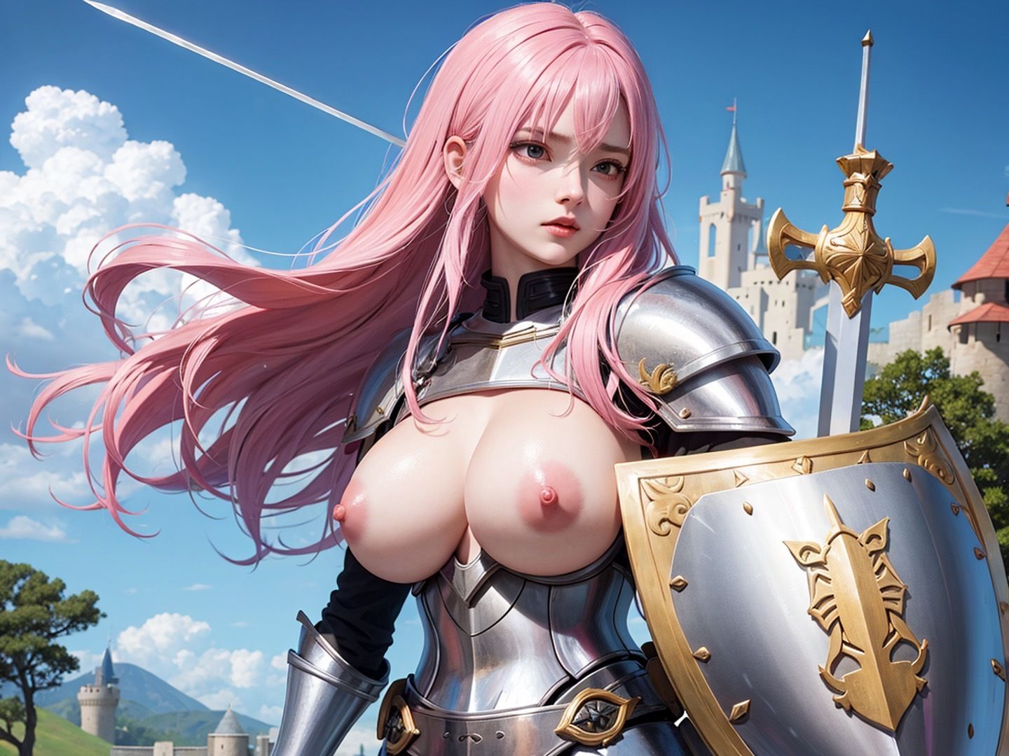 サンプル画像1:美少女戦士の分からせ中出し(あいの/Japanese AI idol) [d_403800]