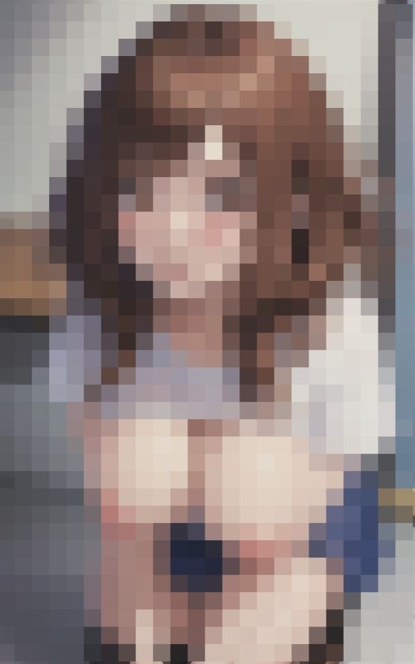 サンプル画像2:エロい巨乳美女 初めてのデート(癒しのAI美女) [d_403806]