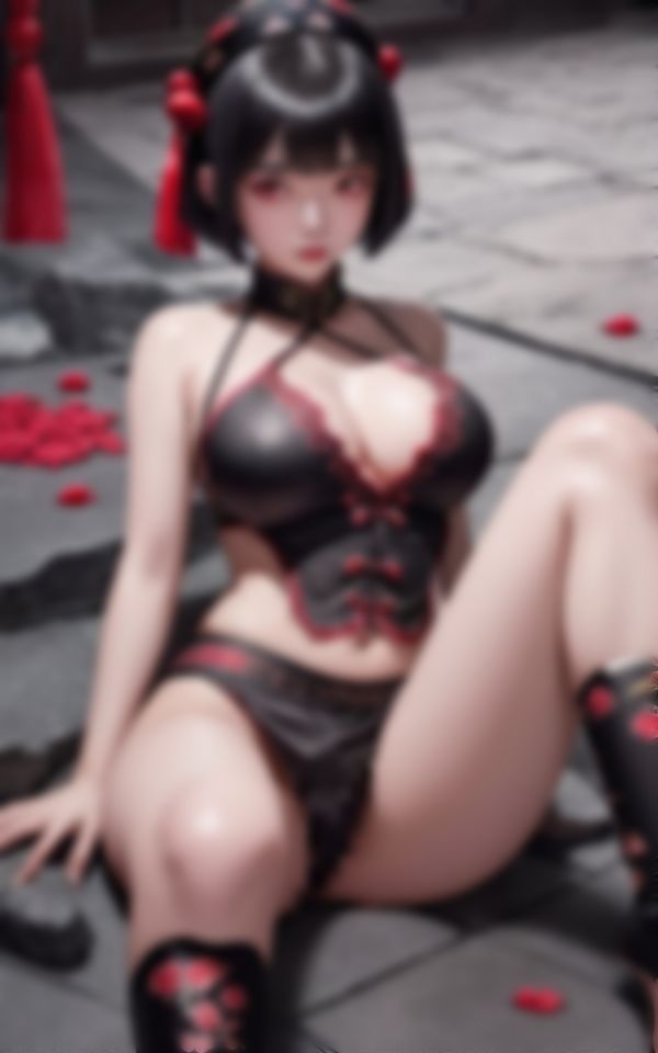 サンプル画像4:エロすぎキョンシ―の淫らな挑発裏写真集(あゆみAI) [d_403808]