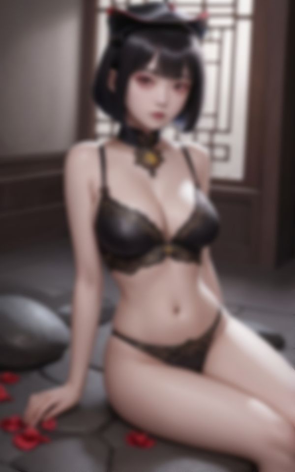 サンプル画像1:身体があまりにも淫乱すぎるえちえちキョンシー写真集(かなえAI) [d_403813]