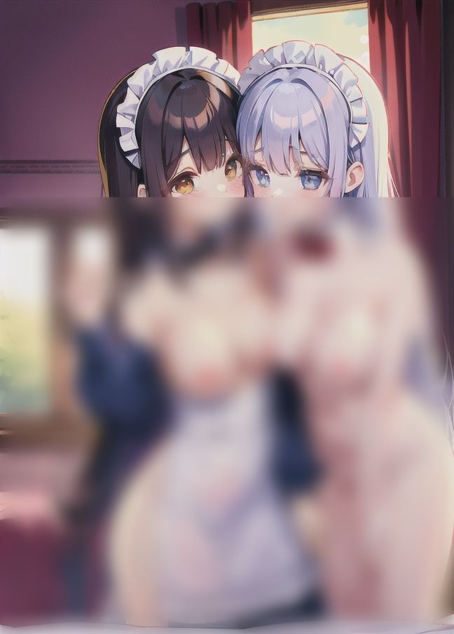 サンプル画像5:僕の2人のレズメイド「言いなり！」「完全支配！」(あなたの彼女) [d_403869]