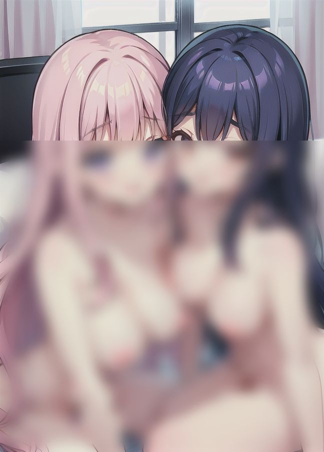 サンプル画像2:僕と3Pするレズ「僕に犯●れているところを見たい」レズNTR！？(えちえちAI) [d_403885]