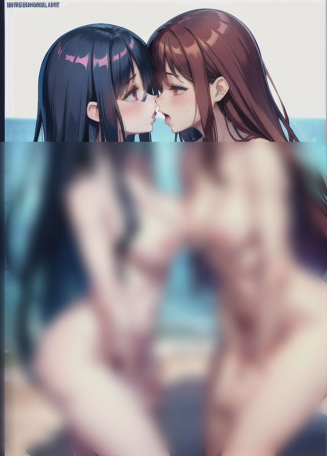 サンプル画像3:レズ専門出会い系マッチングアプリで出会い…今ここでエッチすることになった…(AIサークル) [d_403900]