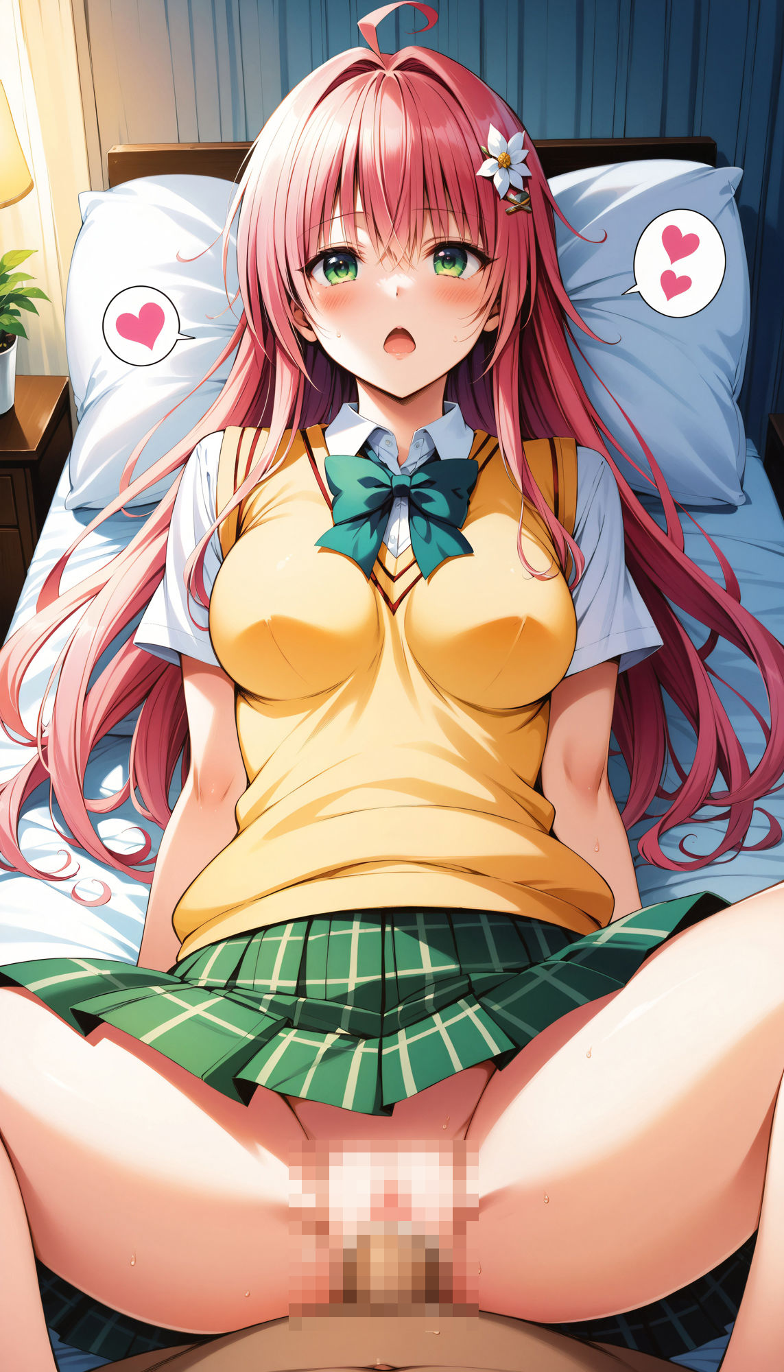 サンプル画像1:とらぶるキャラクター（ララ、ヤミ、モモ、ティアーユ）のエロCG集！(農地改革) [d_403932]