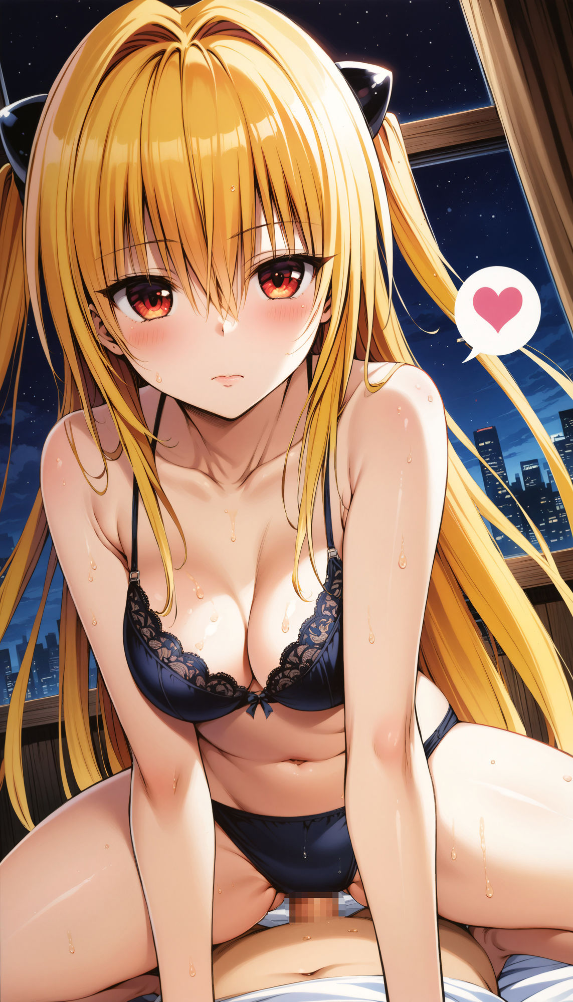 サンプル画像5:とらぶるキャラクター（ララ、ヤミ、モモ、ティアーユ）のエロCG集！(農地改革) [d_403932]