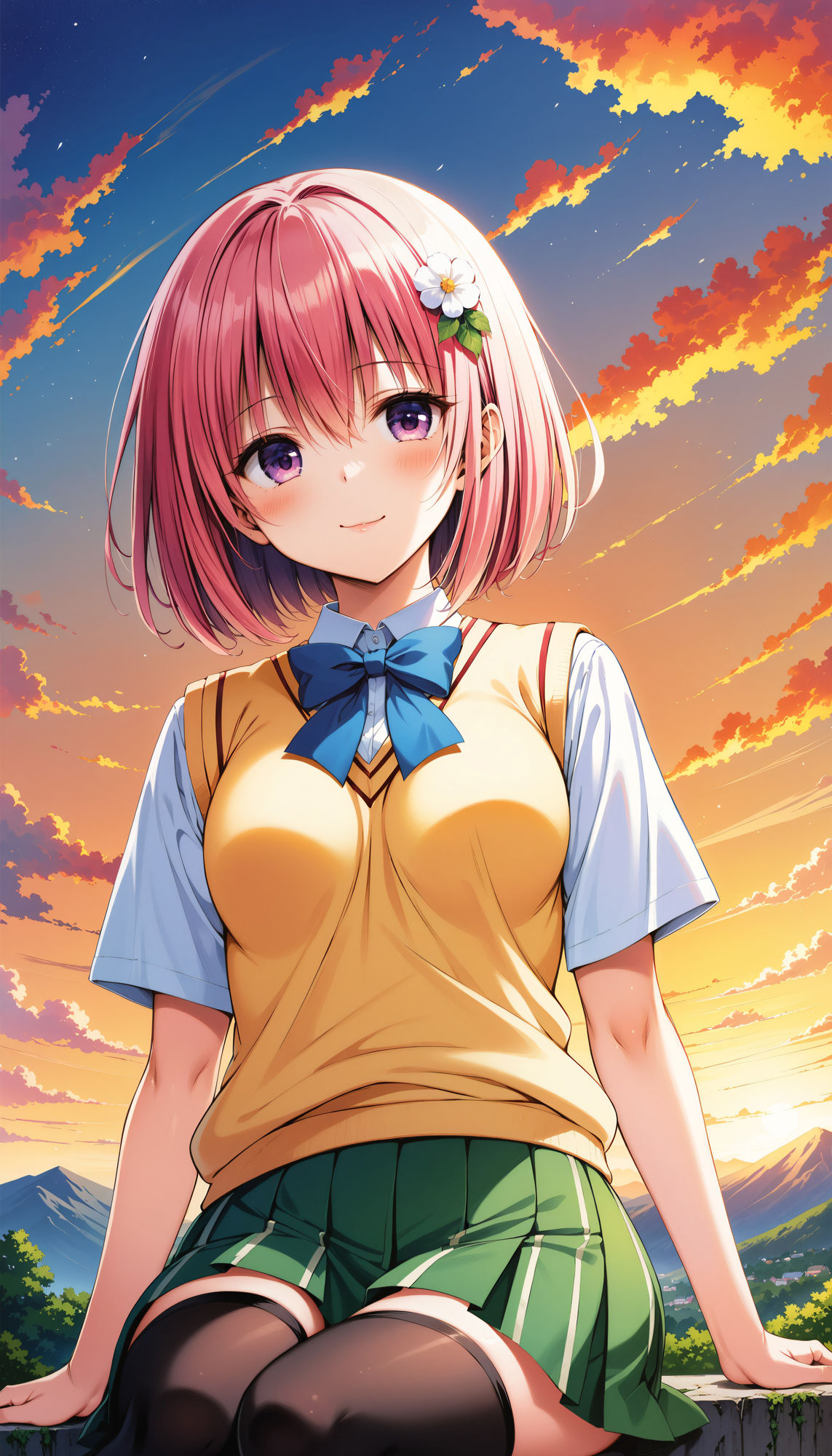 サンプル画像6:とらぶるキャラクター（ララ、ヤミ、モモ、ティアーユ）のエロCG集！(農地改革) [d_403932]