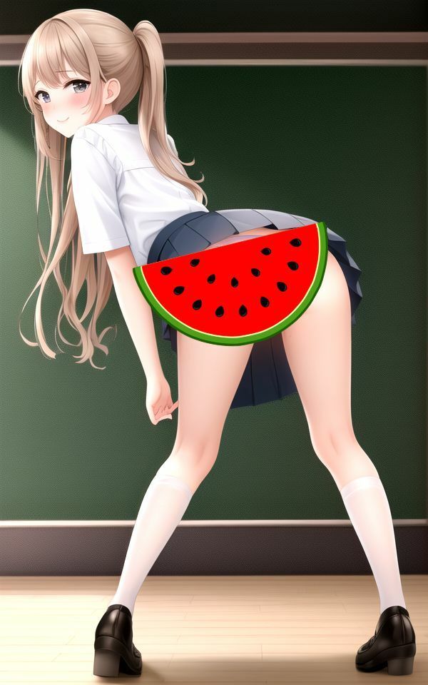 サンプル画像6:制服むすめのパンチラ誘惑(天然アワビ) [d_403992]