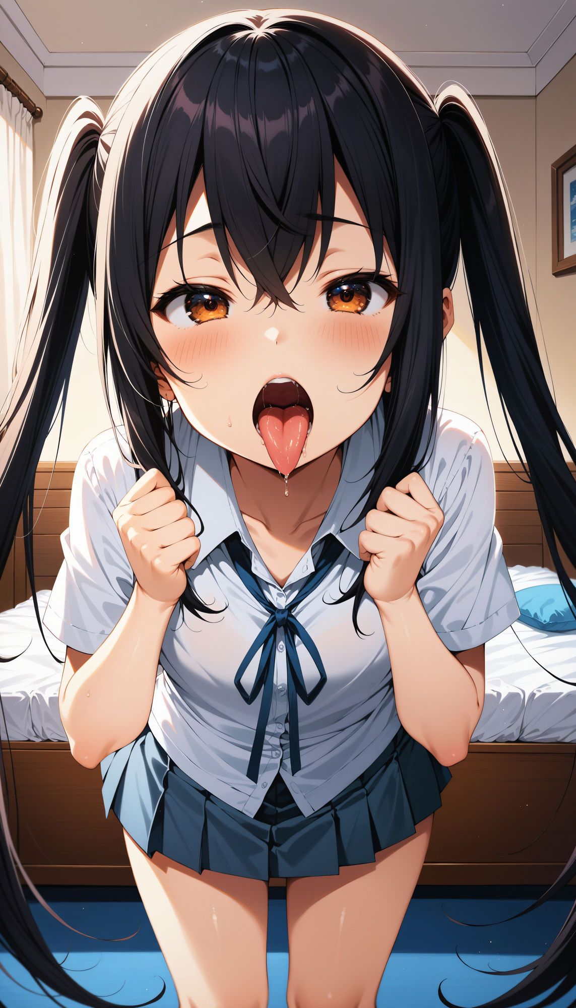 サンプル画像2:けいおん！のあずにゃん（中野梓）のエロCG集！(農地改革) [d_404075]