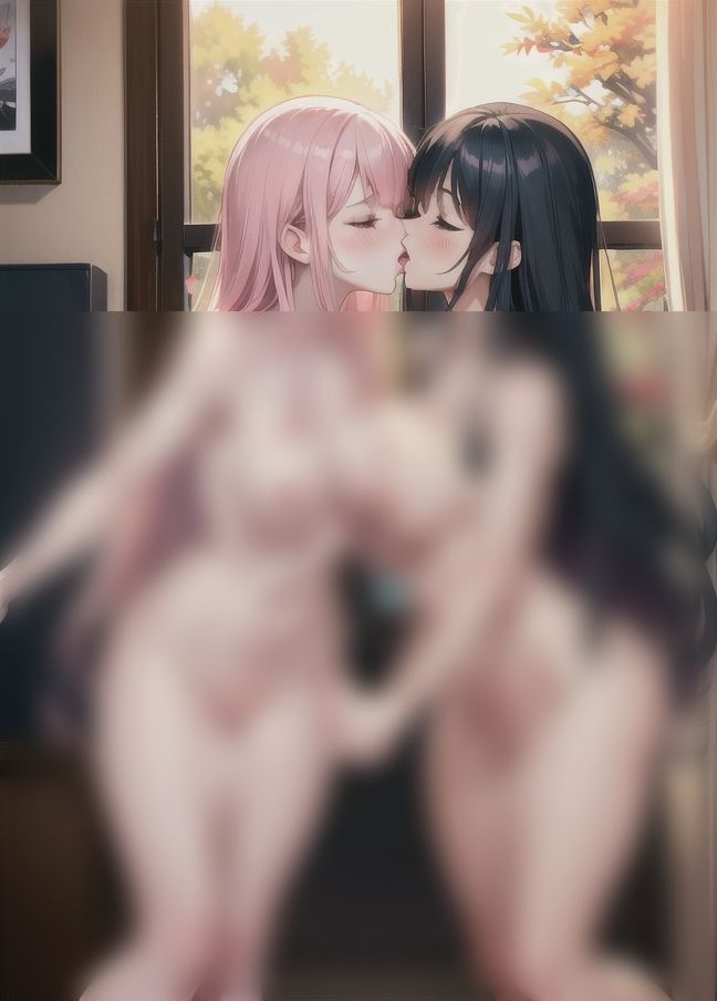 サンプル画像1:姉妹レズ「お姉ちゃん大好き」「お姉ちゃん、エロいね」(修羅場) [d_404128]