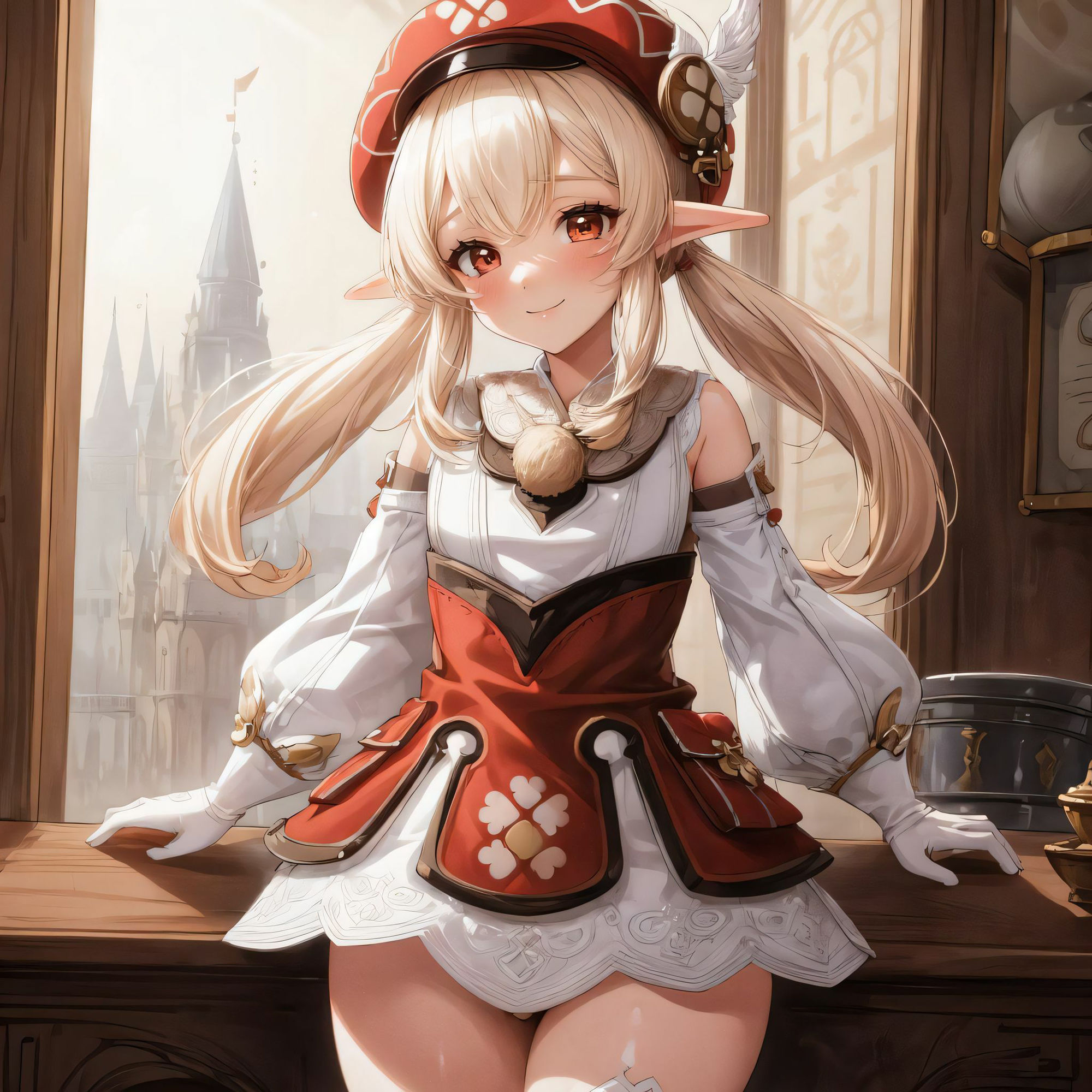 サンプル画像1:原〇 ク〇ー イラスト集(CT) [d_404164]