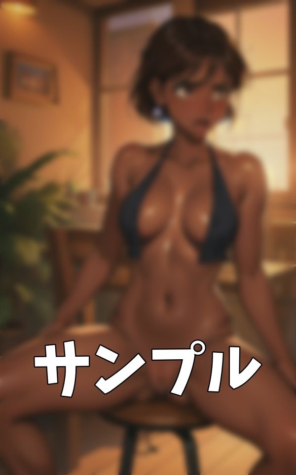 サンプル画像6:海の家のギャル特集！夏のビーチで酔っ払った黒ギャルを全裸に・・・(高級美女クラブ) [d_404169]