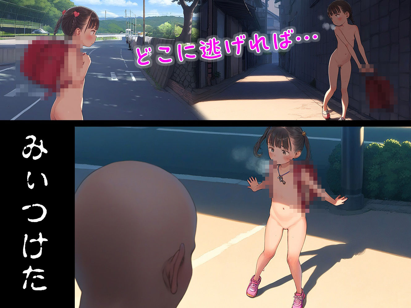 サンプル画像3:裸ンドセル鬼ごっこ捕まったら強●中出し！！(なお研どっとこむ) [d_404219]