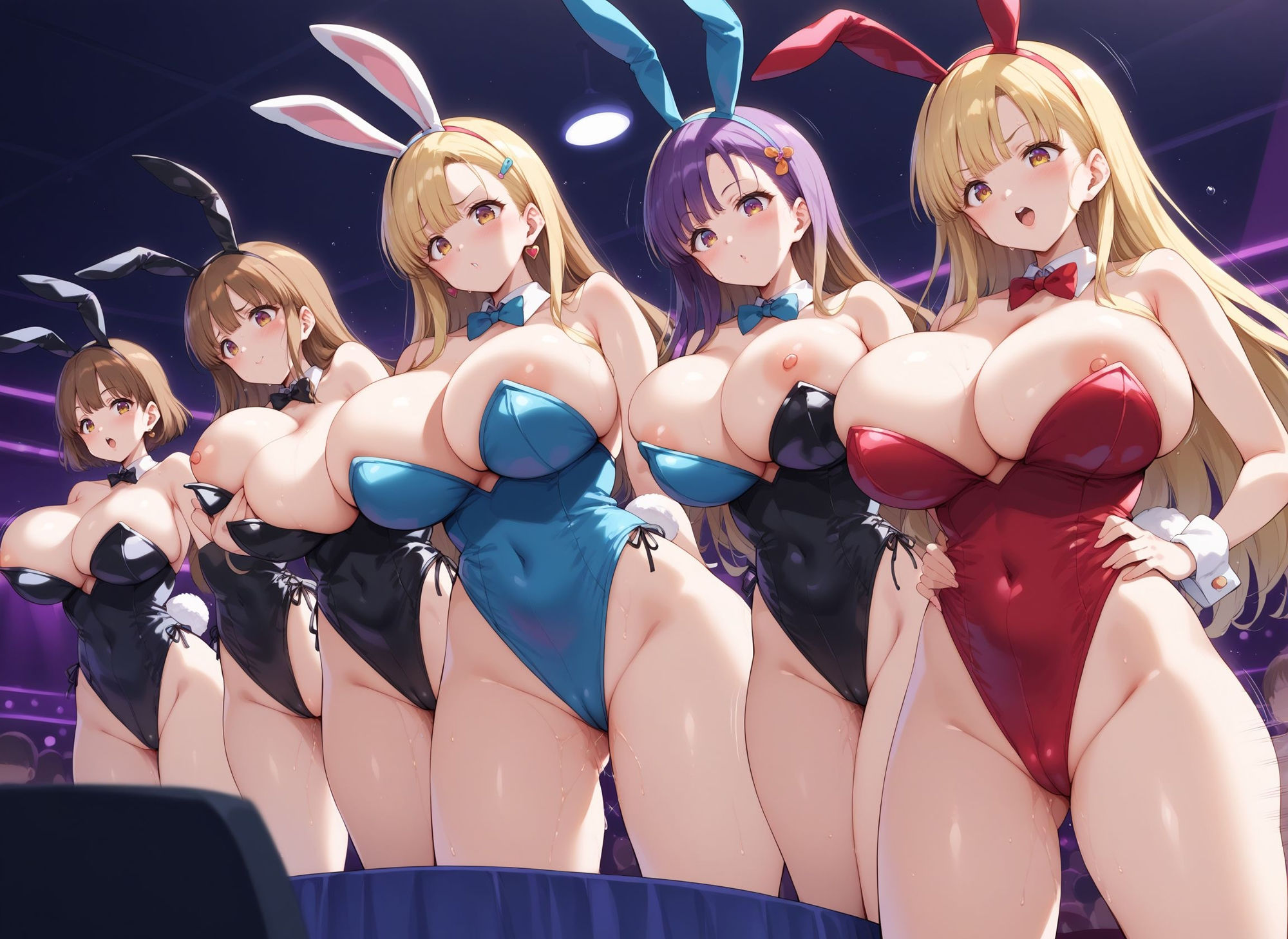 サンプル画像1:【バニーハーレム】 〜夢の世界〜(黒わっさん) [d_404222]