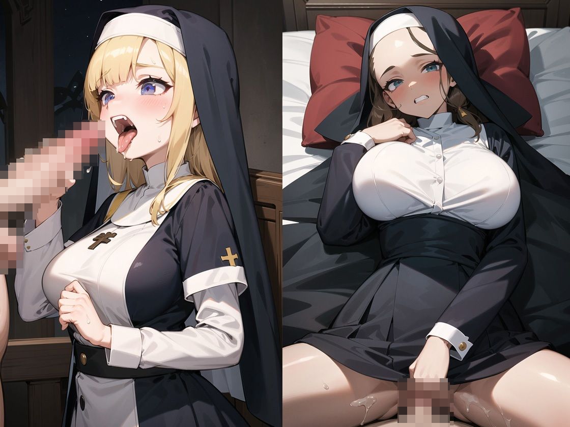 サンプル画像5:狙われた修道女さん(ココナッツパンチS) [d_404247]