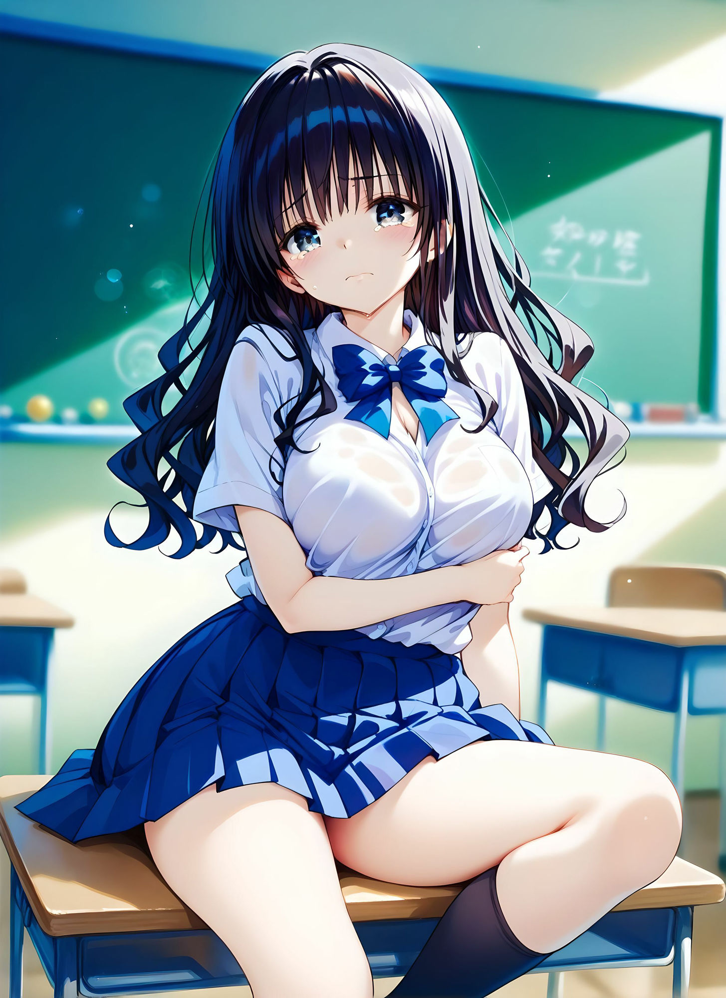 サンプル画像1:アオハルエッチ(黒わっさん) [d_404294]