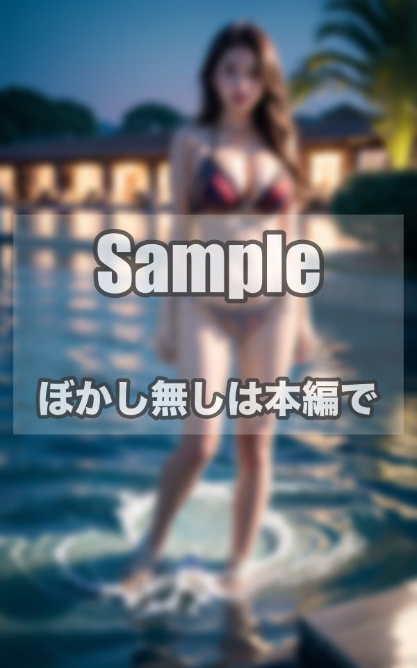 サンプル画像2:超絶ビキニ美女 完璧な美貌をを堪能(FJ World) [d_404335]