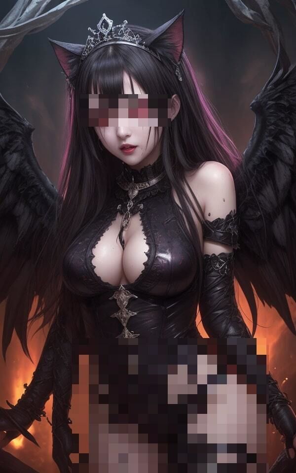 サンプル画像1:堕天使と悪魔って怖いと思ったけど、美女が地獄系のコスプレしたら物凄いエロかったんだけど・・・！！！(KOTORI) [d_404374]