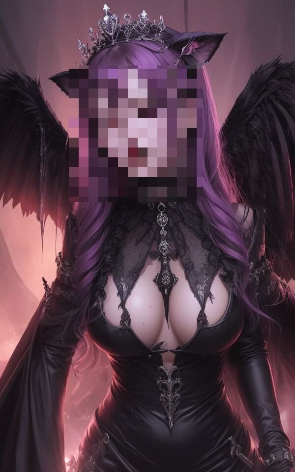 サンプル画像2:堕天使と悪魔って怖いと思ったけど、美女が地獄系のコスプレしたら物凄いエロかったんだけど・・・！！！(KOTORI) [d_404374]