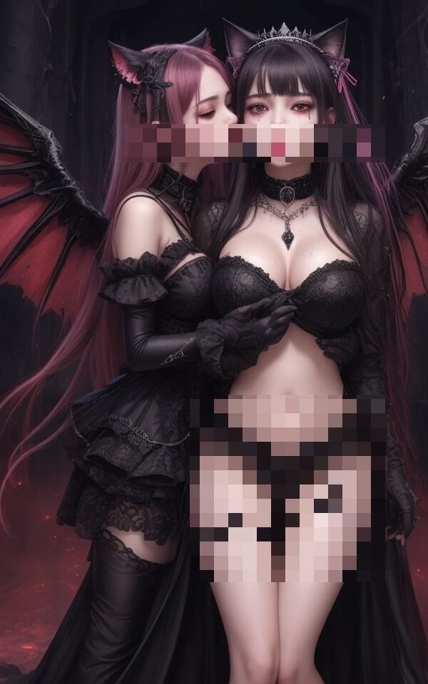 サンプル画像3:堕天使と悪魔って怖いと思ったけど、美女が地獄系のコスプレしたら物凄いエロかったんだけど・・・！！！(KOTORI) [d_404374]