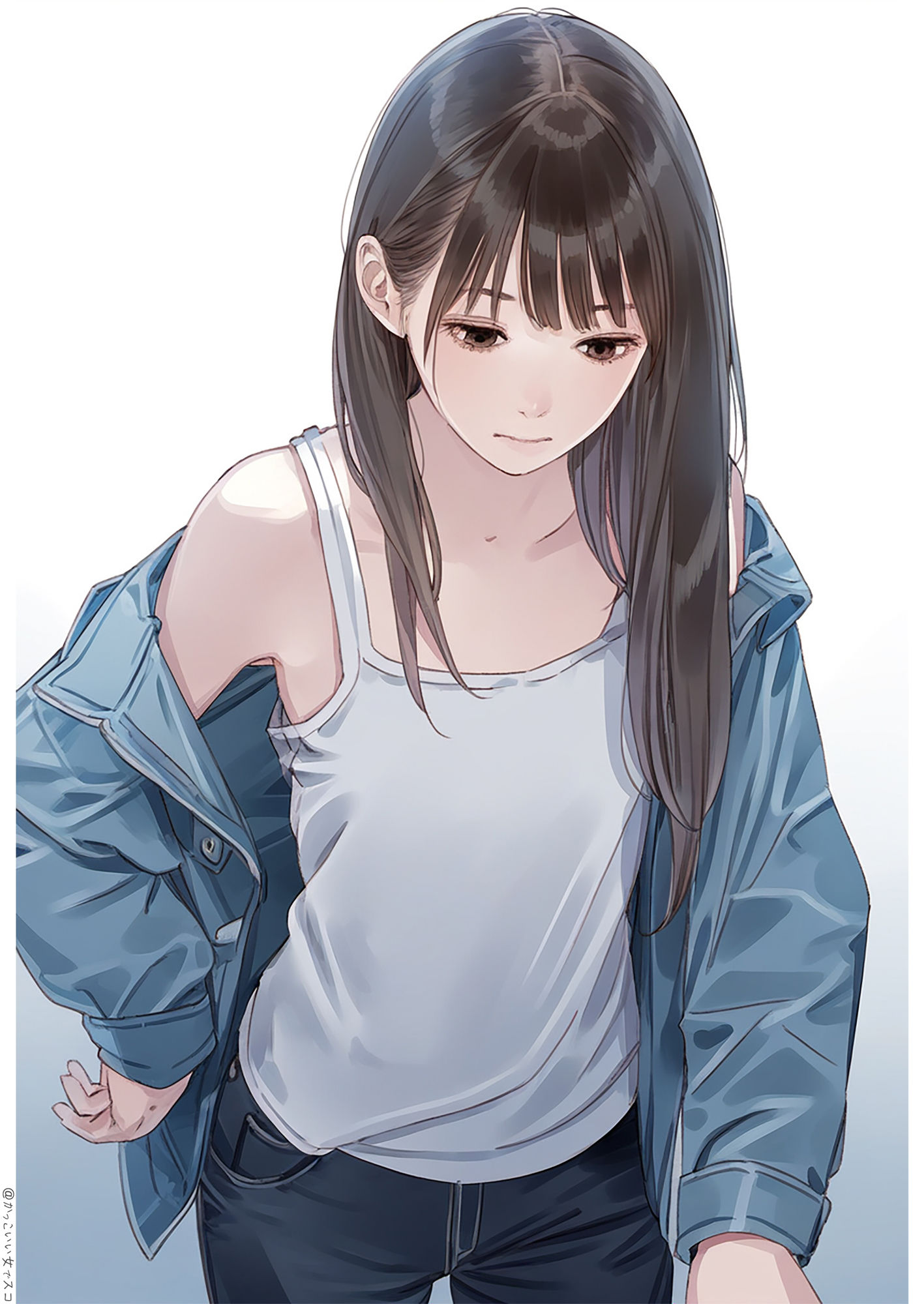 サンプル画像6:女子に見下されたい(かっこいい女でスコ) [d_404376]