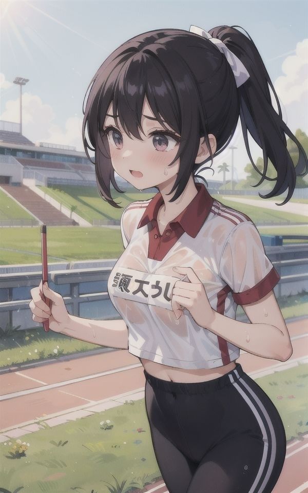 サンプル画像1:高画質CG集！部活少女の最高にキモチいいセックス(虹のふもと) [d_404427]