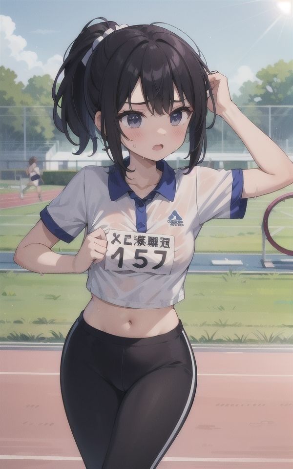 サンプル画像2:高画質CG集！部活少女の最高にキモチいいセックス(虹のふもと) [d_404427]