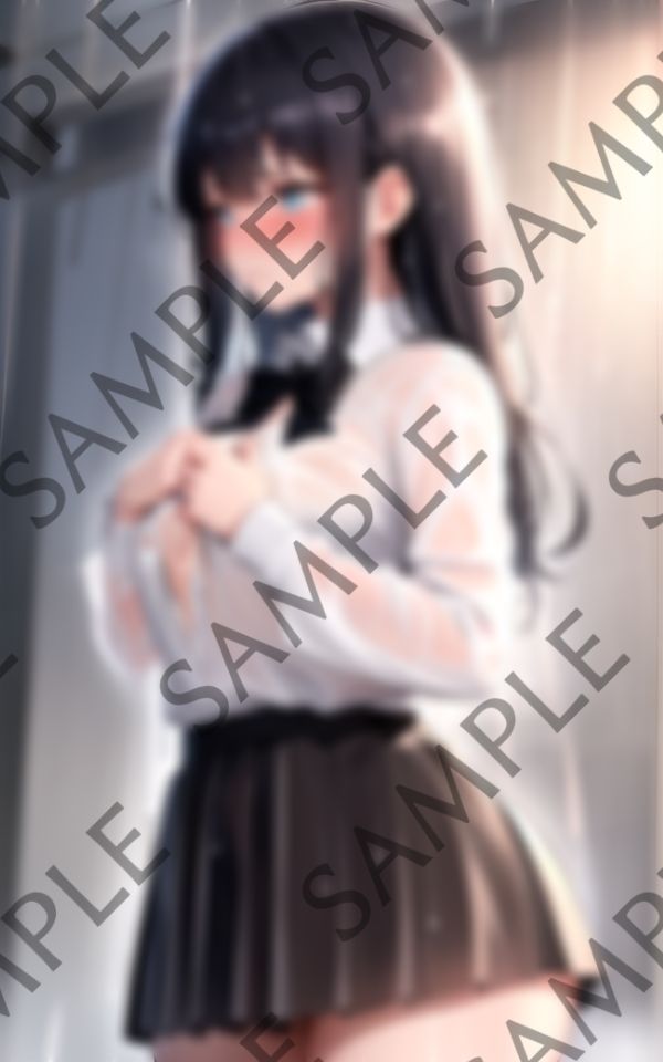 サンプル画像1:ブラ忘れちゃった…びしょ濡れの放課後…(ぽんぽんエロス) [d_404463]