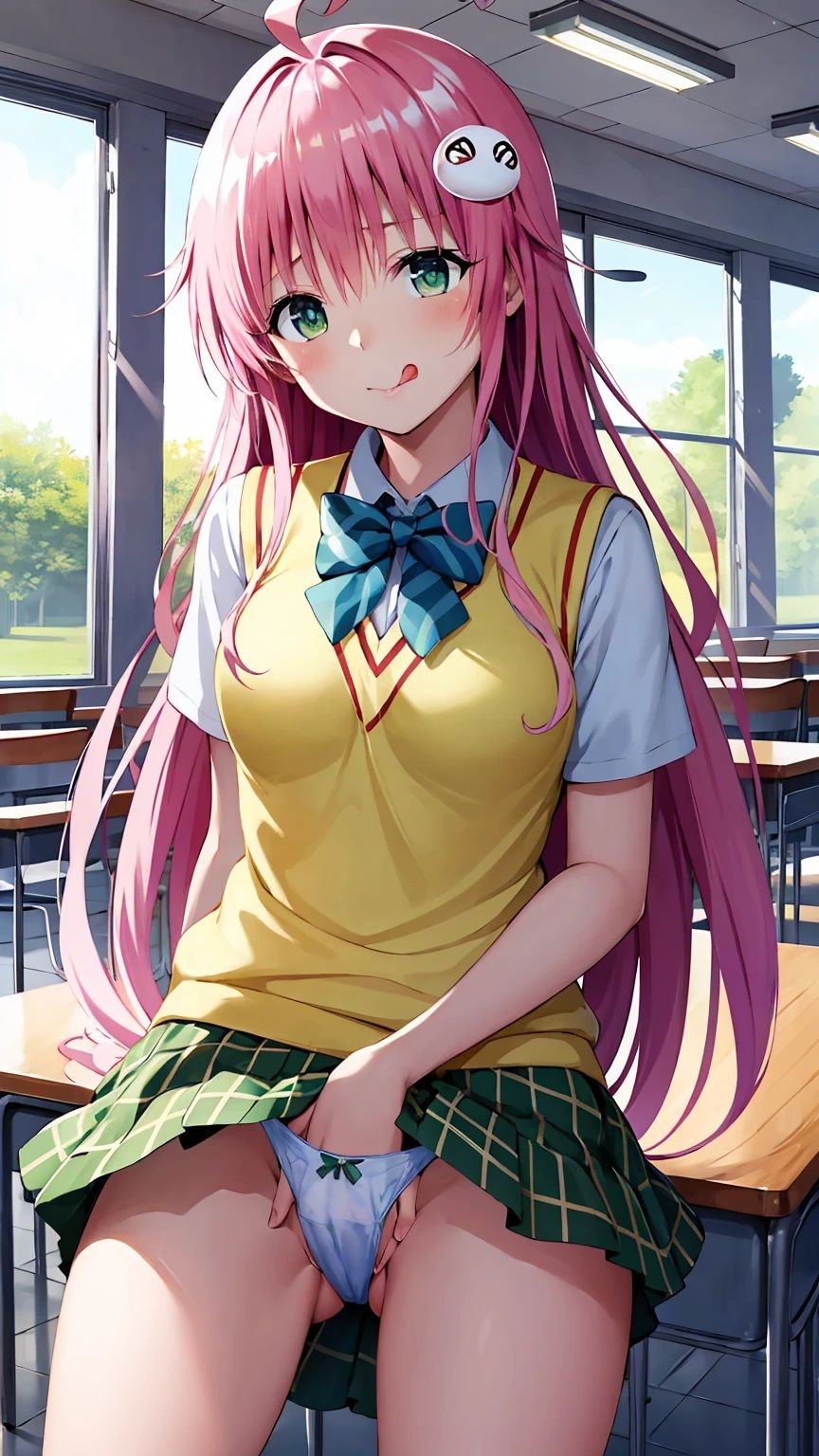 サンプル画像1:To LOVEな ララの性情景(そこにAIはあるんか) [d_404476]