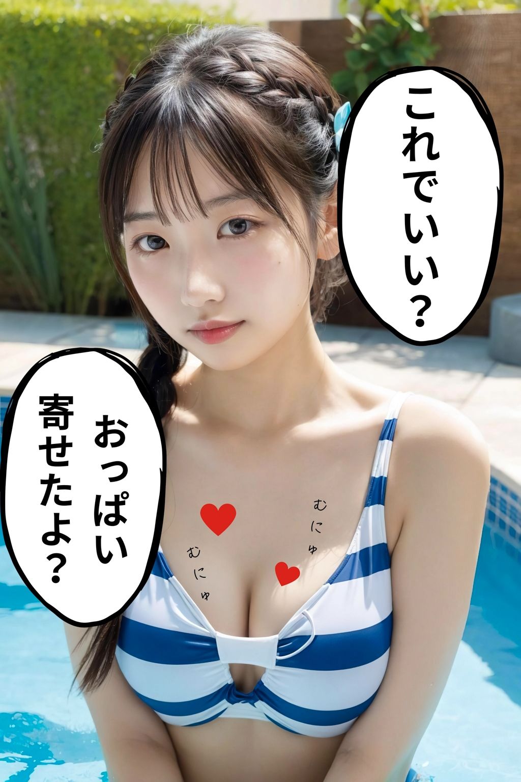 サンプル画像5:プール美女が可愛すぎる！！【4K高画質】(アスリート美女大好きクラブ) [d_404478]