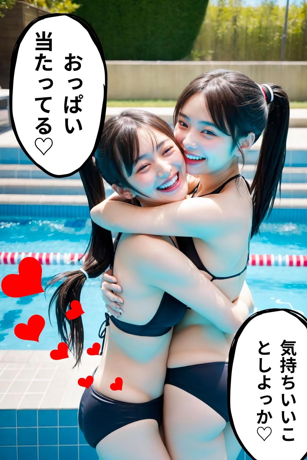 サンプル画像6:プール美女が可愛すぎる！！【4K高画質】(アスリート美女大好きクラブ) [d_404478]