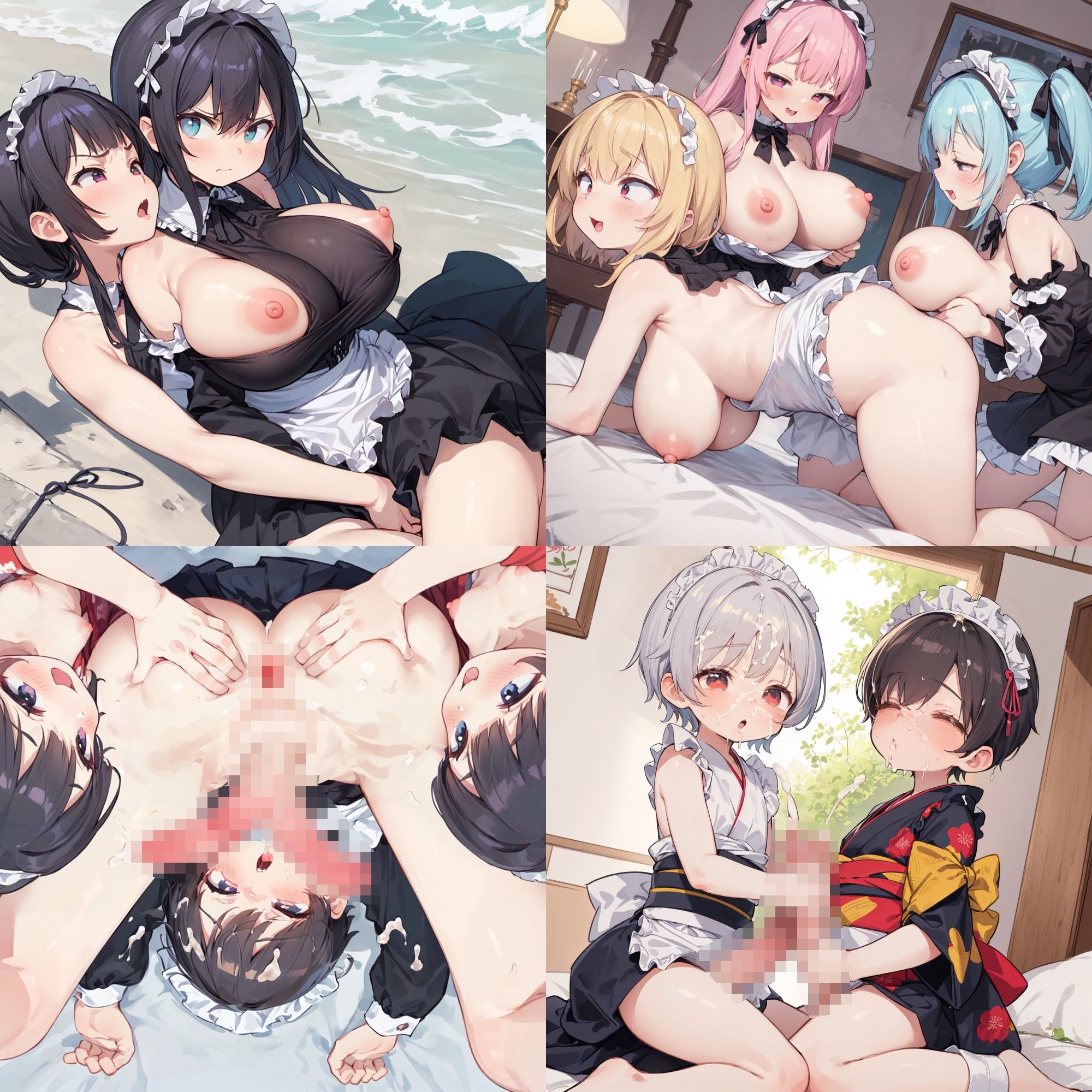 サンプル画像6:メイドきゅんが気持ちいいだけ(ぽーたる) [d_404489]