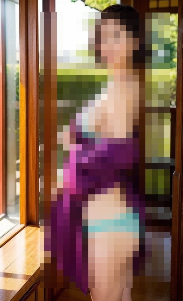 サンプル画像5:人妻熟女な先生に浴衣を着させると興奮し脱がしたくなった(HHH) [d_404596]