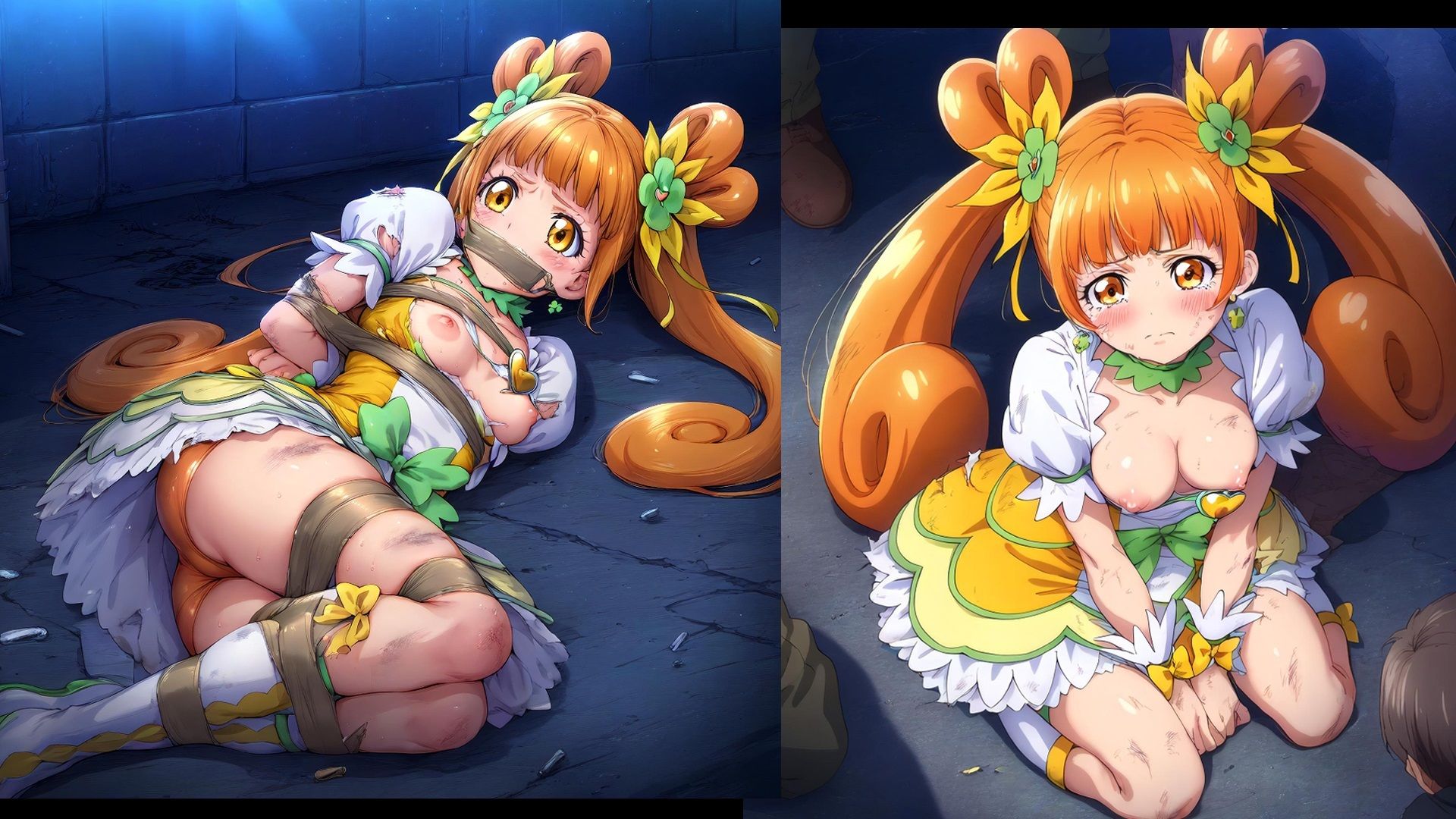 サンプル画像1:ドスケベ敗北キュアロゼッタ公開路上集団プレイ(かずな屋) [d_404597]