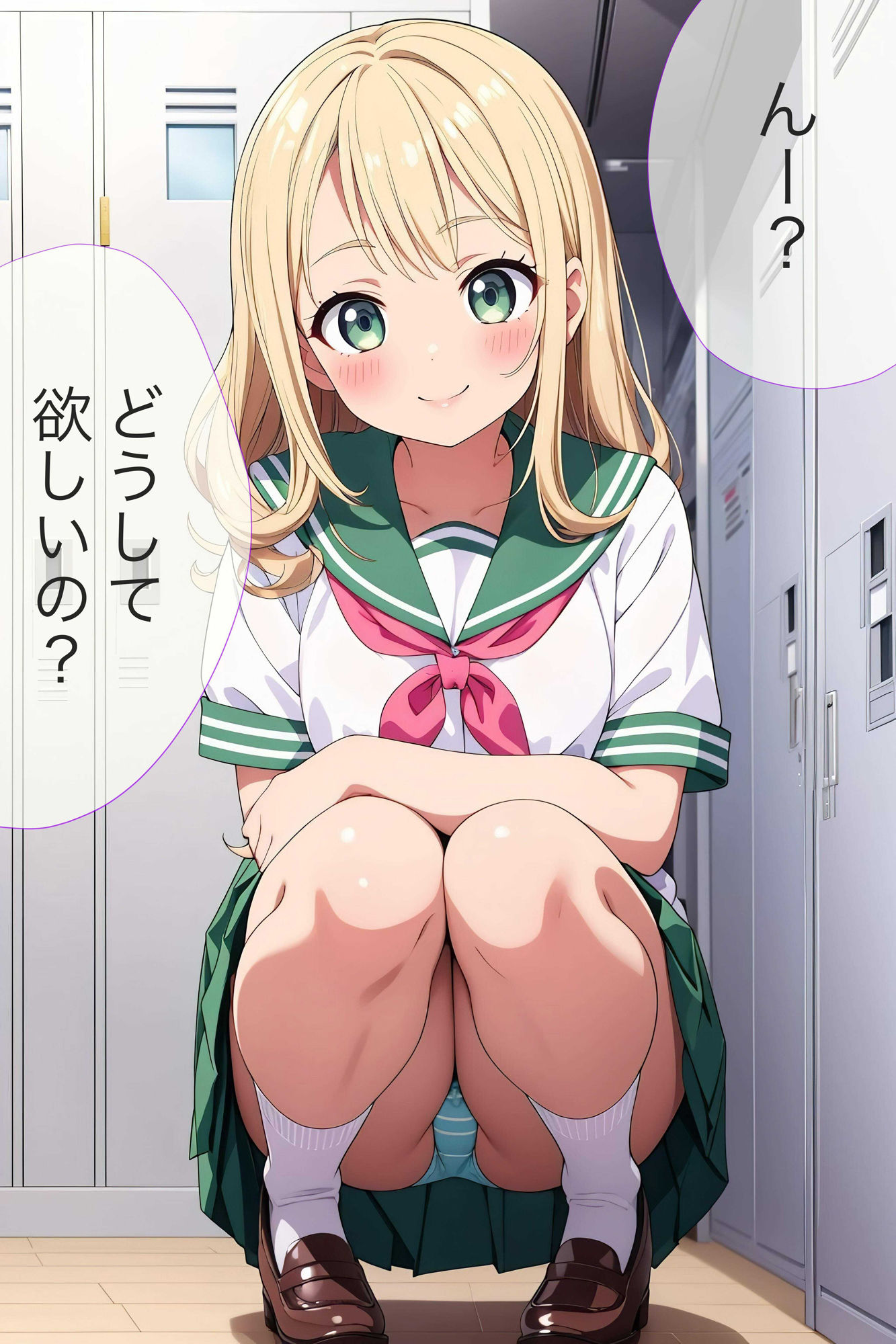 サンプル画像5:プールサイドの乙女たち【4K高画質】(月光シャワー) [d_404607]