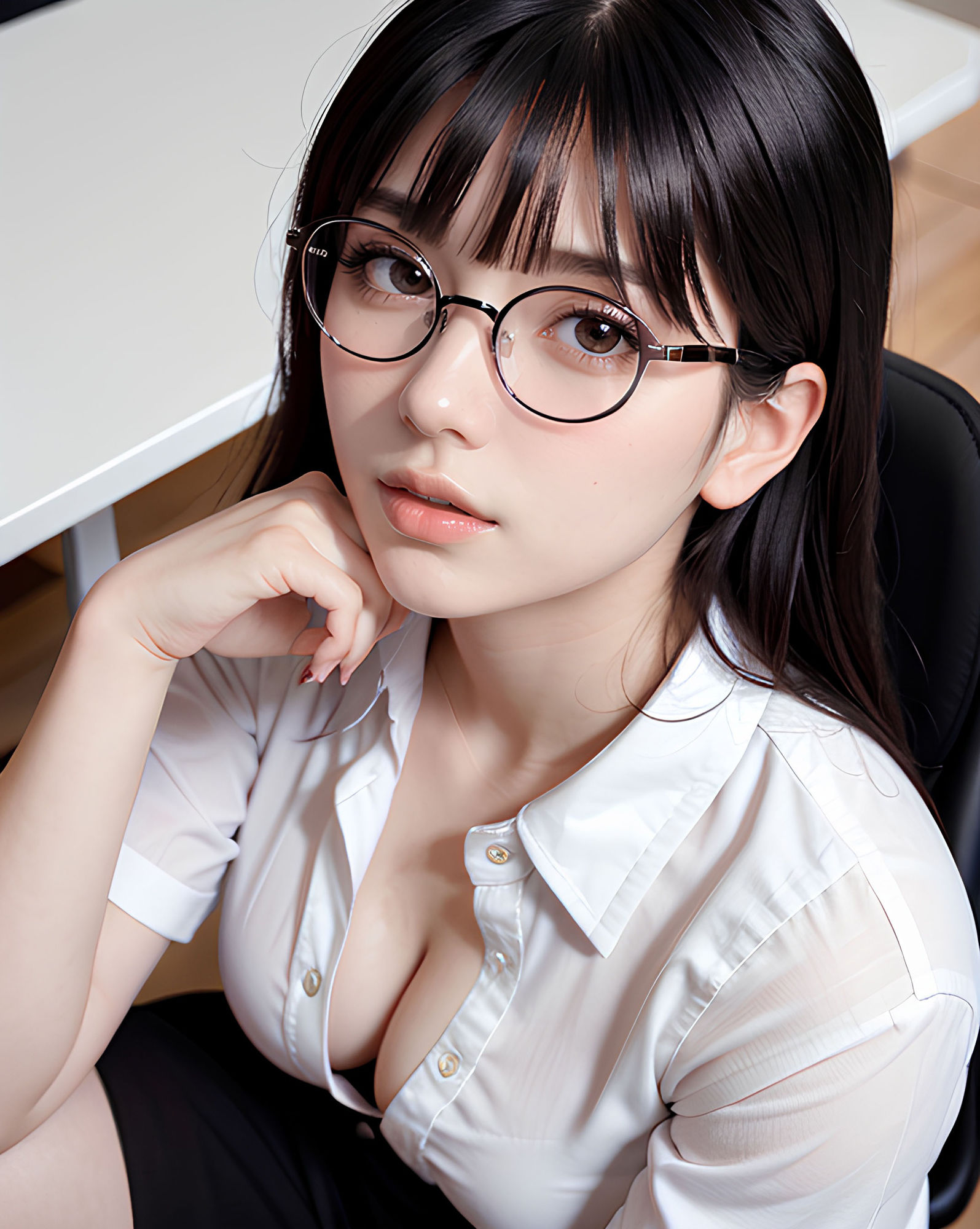 サンプル画像3:秘書(Liyu(りゆ)) [d_404631]